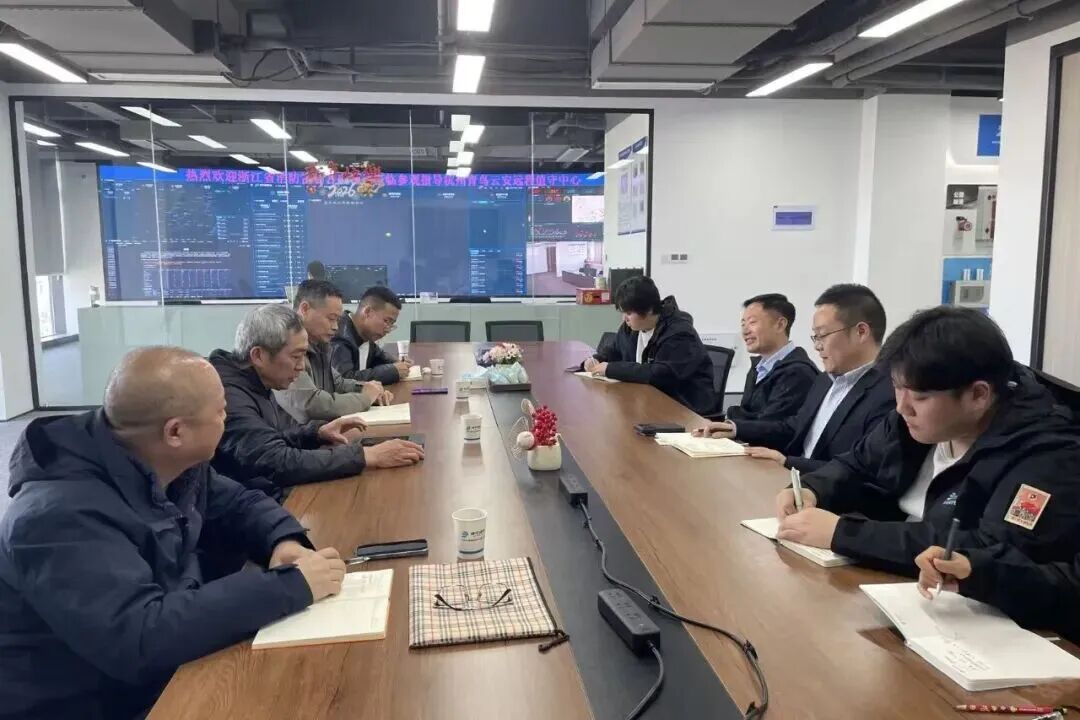 深化交流聚合力 携手赋能促发展 | 浙江省消防协会联合国信展览走访青鸟消防